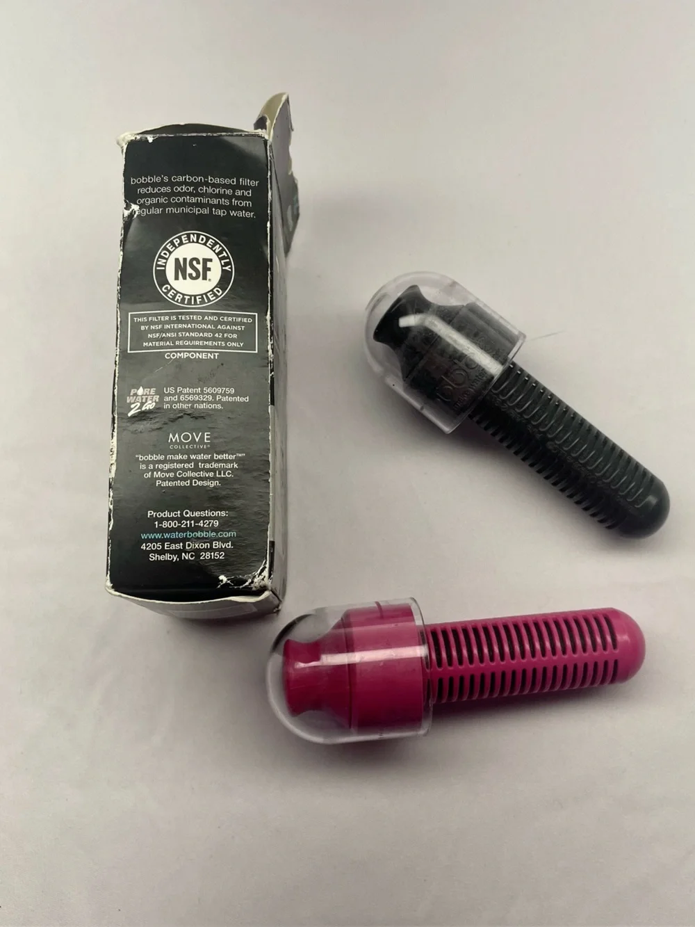 BNIB Bobble Water Filters Sticks - Replacement Two-Pack